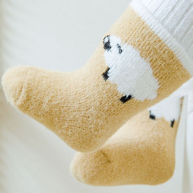 Mùa thu và mùa đông giả Mink Fur Children SOCTS, Vớ kim bằng kim và phụ nữ dày Mùa thu và mùa đông giả Mink Fur Children SOCTS, Vớ kim bằng kim và phụ nữ dày