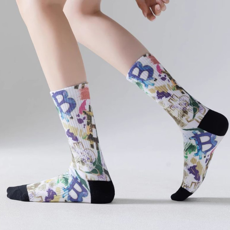 Công nghệ in 3D cho vớ mùa xuân và mùa hè, vớ dài của nam giới, giữa các nữ, thể thao đường phố châu Âu và Mỹ, vớ cotton của cặp vợ chồng, vớ graffiti hợp thời