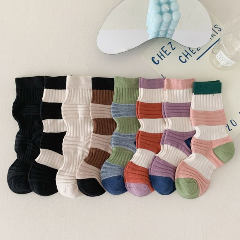 Vớ đèn lồng, vớ ruột già, vớ cá nhân hóa nổi tiếng trên internet, áo khoác ngoài mùa xuân và mùa hè, đôi tất màu tương phản Vớ đèn lồng, vớ ruột già, vớ cá nhân hóa nổi tiếng trên internet, áo khoác ngoài mùa xuân và mùa hè, đôi tất màu tương phản